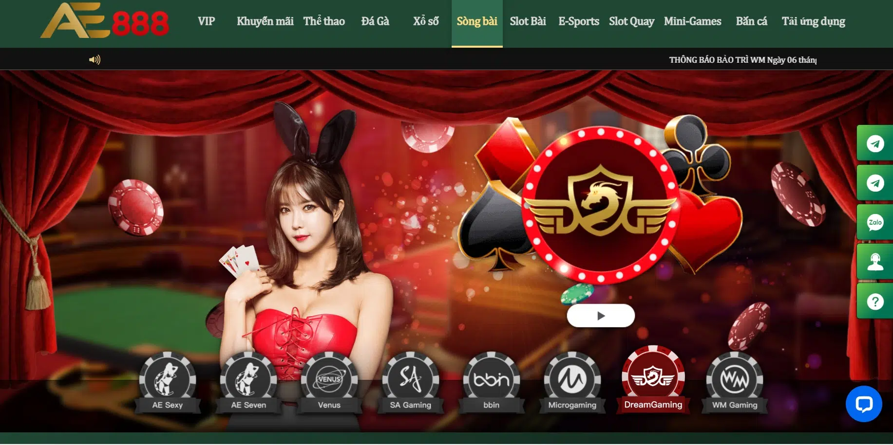 Giới Thiệu Tổng Quan Ae888: Nhà Cái Thể Thao, Casino, Slot Game