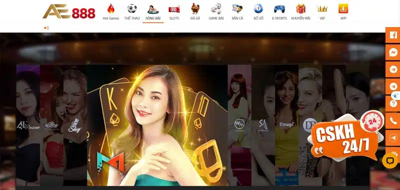 Casino Ae888 - Sảnh Trực Tuyến Với Chế Độ Trả Thưởng Uy Tín
